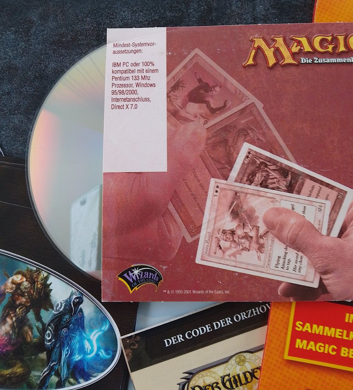 Magic The Gathering Carte collezionabili: Magic the Gathering Werbe-Artikel, Demo CD, Länder usw. – Usato da Wohlen AG venduto da salamanderspielwaren 5