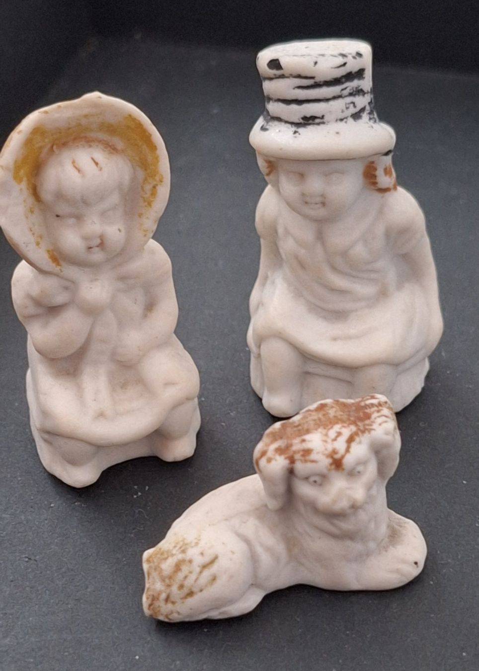 Viktorianische Porzellan Figuren Miniaturen