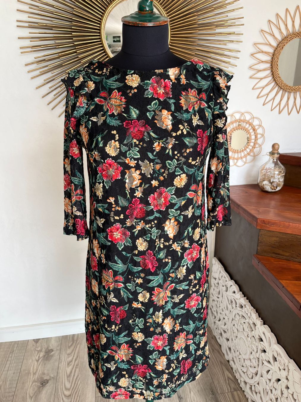 Promod Vestiti: Robe des fleurs et de la dentelle S/ PROMOD – Usato da Seiry venduto da vanille08 6