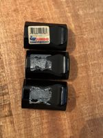 elektro Stecker schwarz, 3 Stk. - Verlängerungskabel