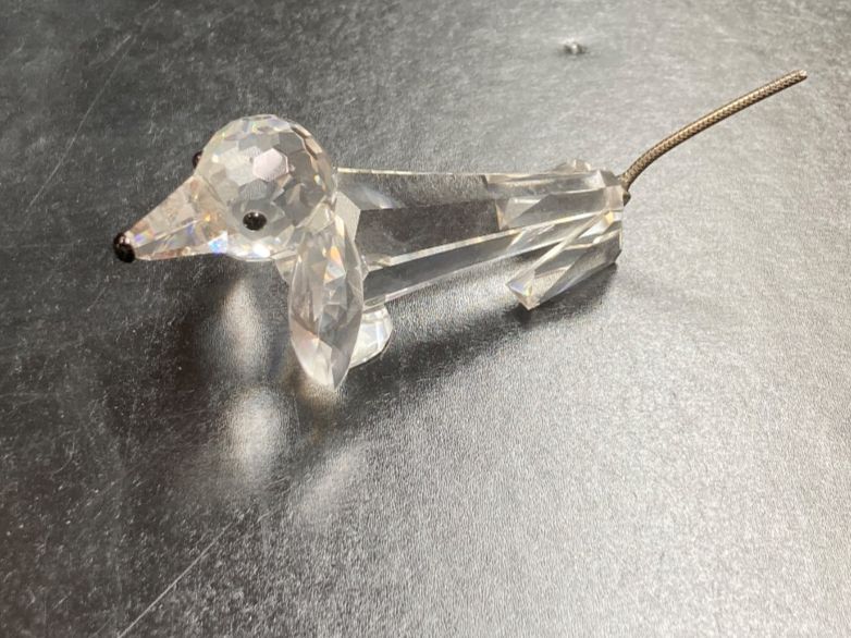 Swarovski Statuette: Swarovski - Hund - Dackel – Usato da zürich venduto da papalapa 1