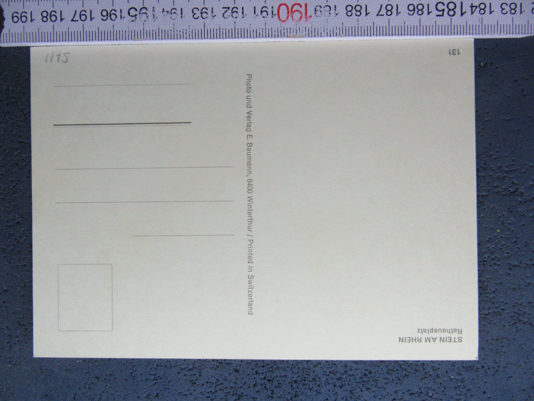 Cartoline postali: STEIN AM RHEIN RATHAUSPLATZ OLDTIMER AUTOS AK SH – Usato da Ettingen venduto da Hausi4711 1