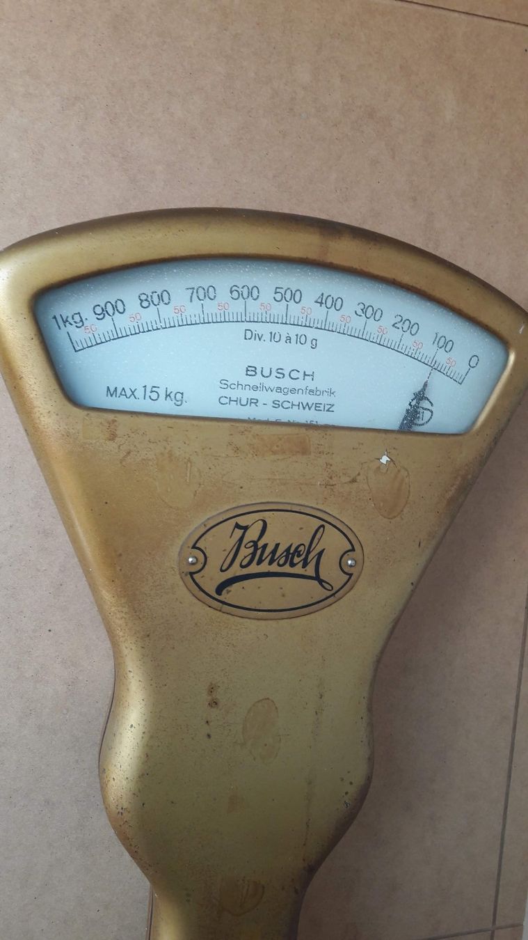Busch Bilance e pesi: Balance originale Busch – Usato da Delémont venduto da maboi 1