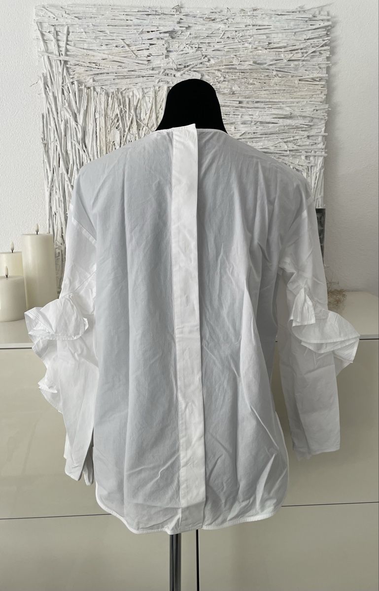 Cos Camicette: COS Bluse, weiss, Gr. 36 – Nuovo (secondo la descrizione) da Frauenfeld venduto da annstella95 2