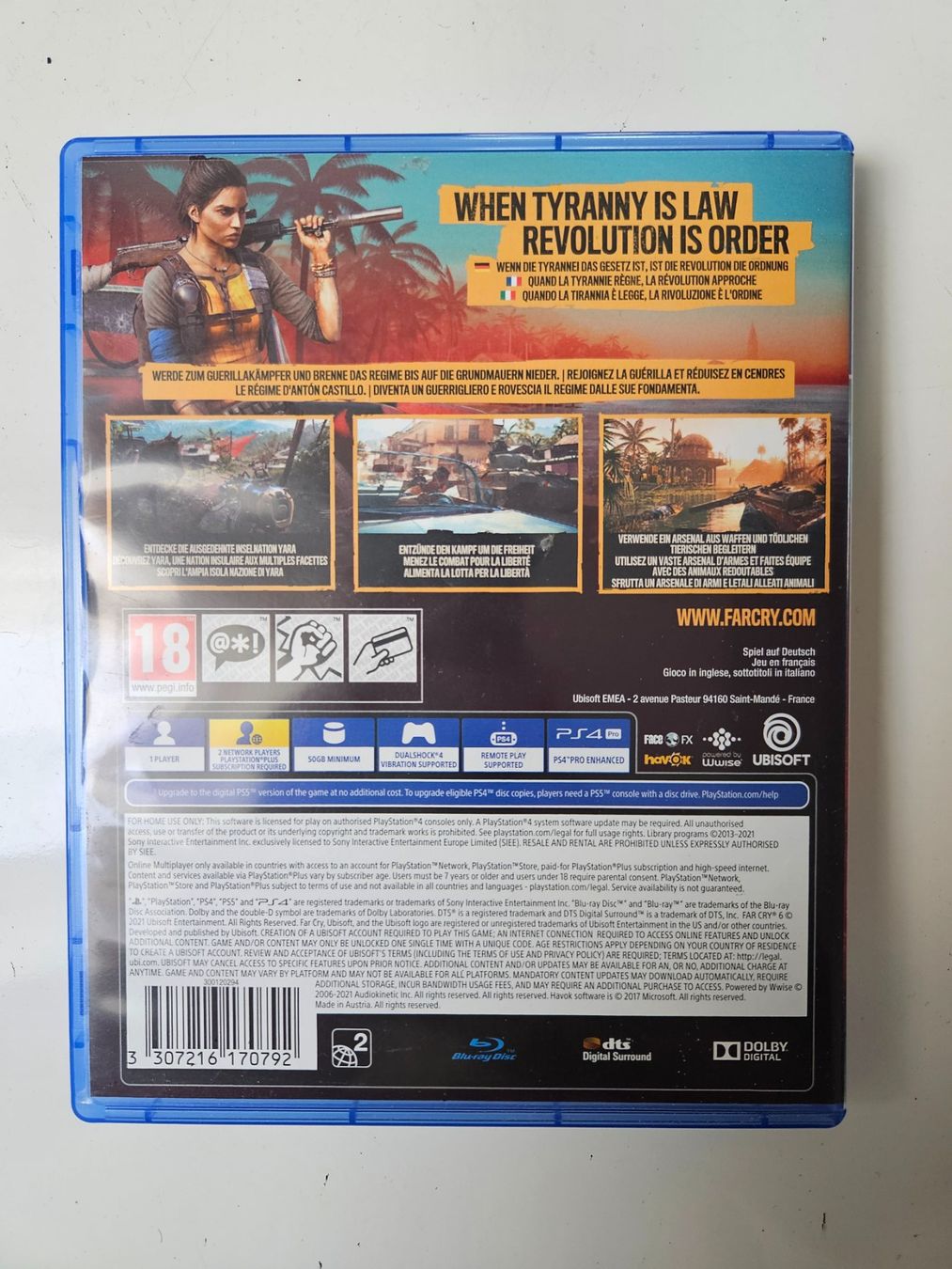 Sony Spiele: Farcry 6 PS4 – Gebraucht aus Liebefeld von Straycats 1