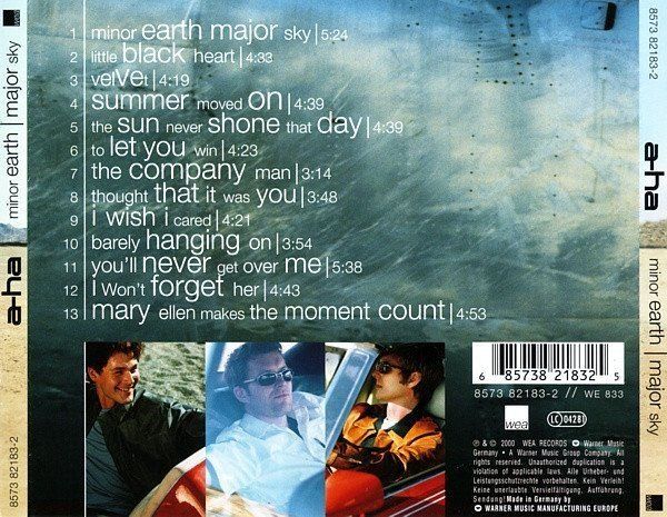 CDs: a-ha - Minor Earth Major Sky – Gebraucht aus Unterbch von uqliv 1