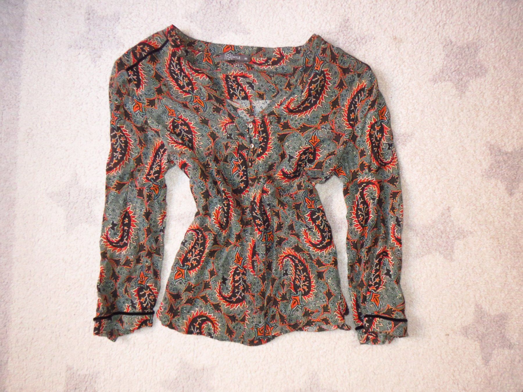 Nile Camicette: NEUE NILE Damen Bluse Gr XS – Nuovo (secondo la descrizione) da kiental venduto da Anna3723 2