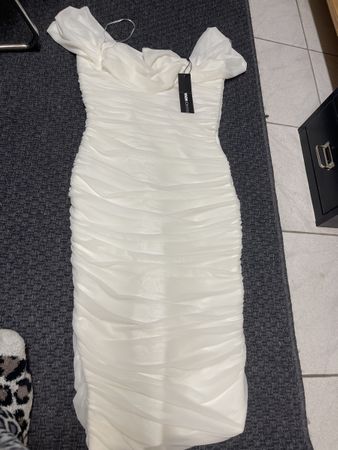 Weisses kleid neu gr S/m
