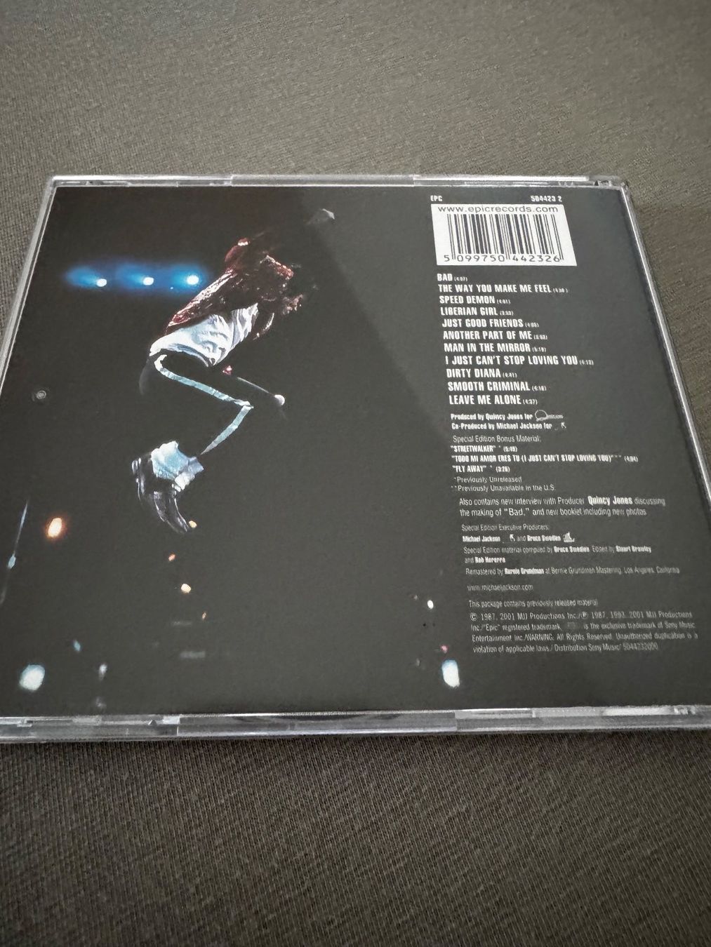 CDs: Michael Jackson - Bad // special edition – Gebraucht aus Bonstetten von Moeriger 1