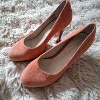 Escarpins Roberto Santi en daim Orange – Taille 35