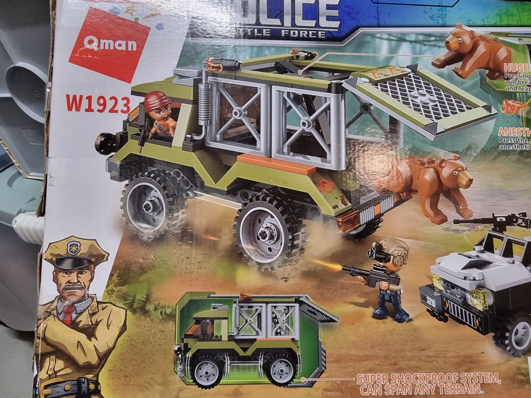 Giocattoli: Qman W1923 - Police Battle Force – Usato da Buttikon SZ venduto da Limo180 2