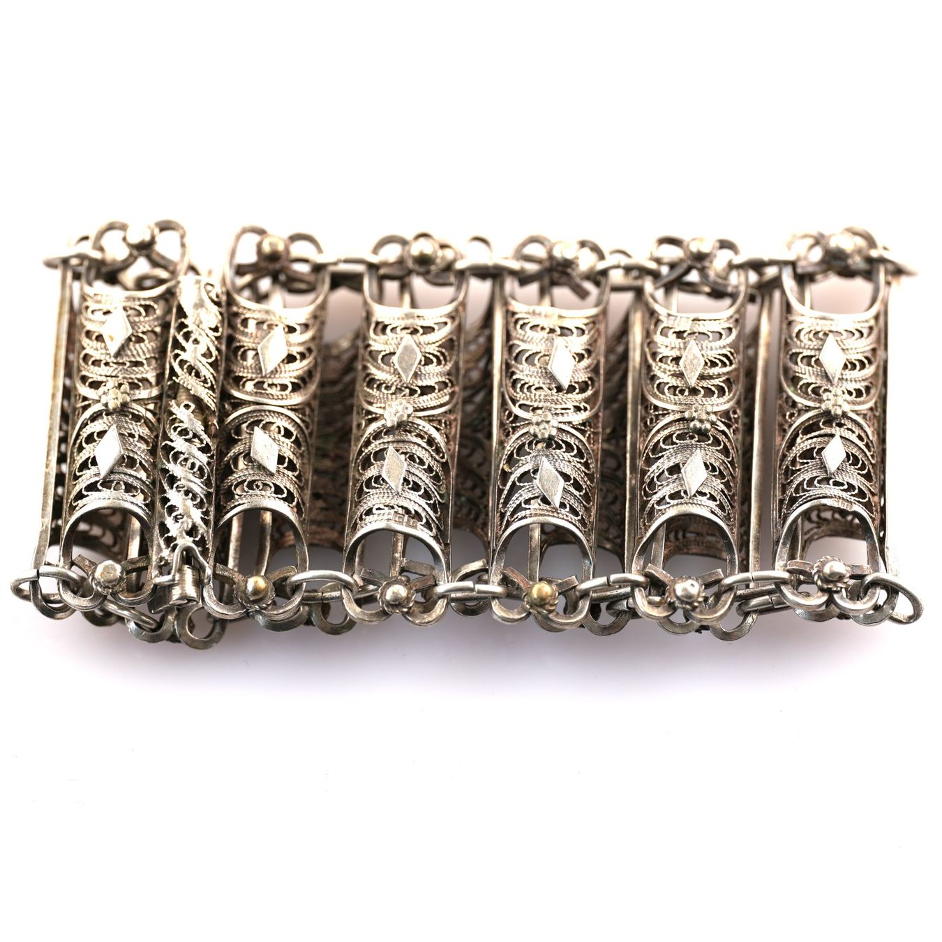 Catenine: Antike Armkette aus Silber – Usato da Basel venduto da Vip24