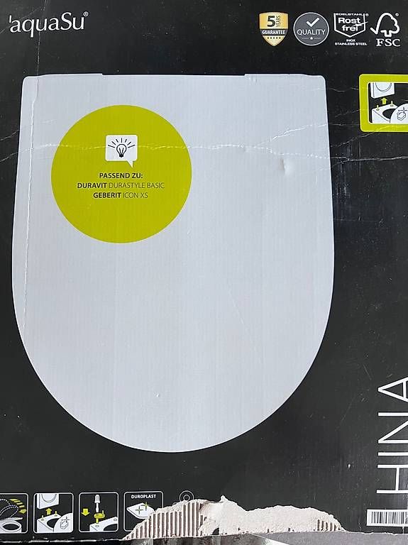 WC: Klodeckel weiss – Neu und originalverpackt aus Rorbas von nma_5hl9 2