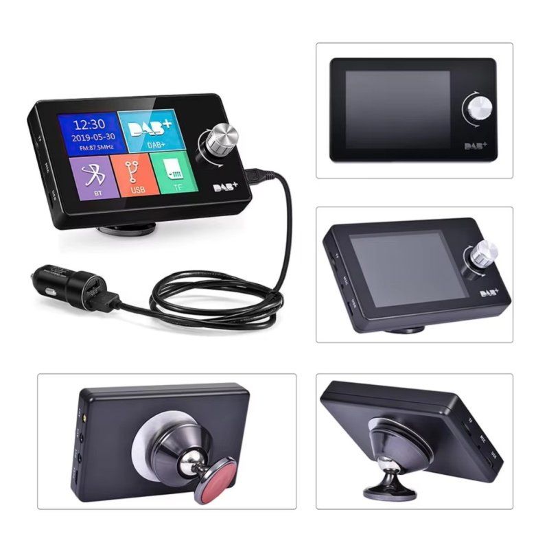 Radio: 2.8" Farbdisplay DAB+ Empfänger, AUX, BT, UDISK, TF, FM – Nuovo e nell'imballaggio originale da Malans GR venduto da BUYBEST-Schweiz 1