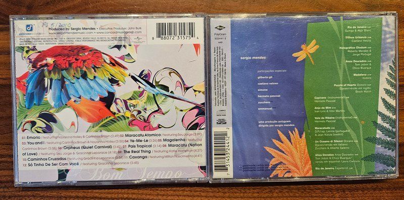 CD: 2 CDs Brasil: Sergio Mendes Party Sounds – Usato da Zürich venduto da phillyboy2007 1