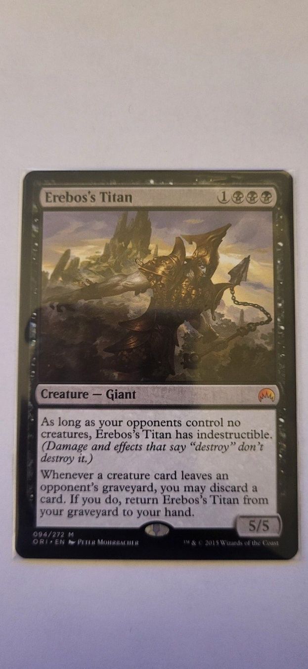 Magic The Gathering Carte collezionabili: MTG - Ereboss Titan – Usato da Münsingen venduto da Heroism2010