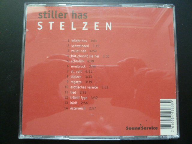 CD: Stiller Has - Stelzen – Usato da Au ZH venduto da sikoku 2