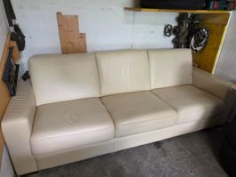 Neuwertiges Ledersofa 6 Sitze