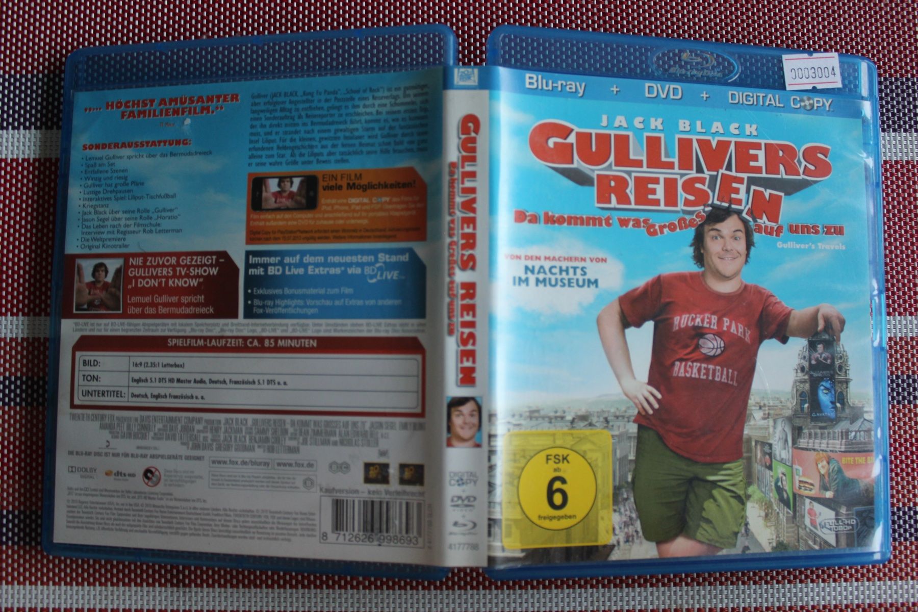 Tutti i DVDs: Jack Black Gullivers Reisen Blu-Ray – Usato da Geroldswil venduto da Schlumpfine1973
