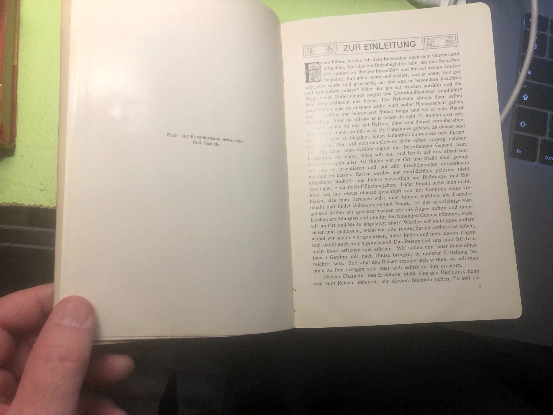 Libri: F. Becker: Glarnerland mit Walensee und Klausenstrasse. – Usato da Zürich venduto da allp 2