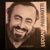Luciano Pavarotti - Signed hardcover book - Very good cond.