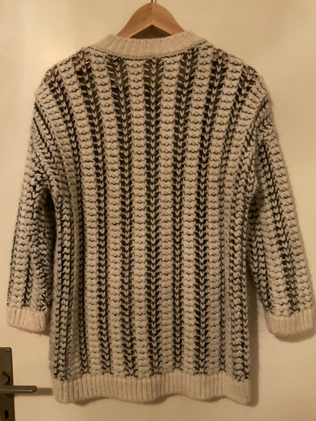 Benetton Pulls & Sweat-shirts: Wolle Alpaka oversize Pullover Gr S Hellgrau Neuwertig – Neuf (Voir description) à Urdorf par alda02 4