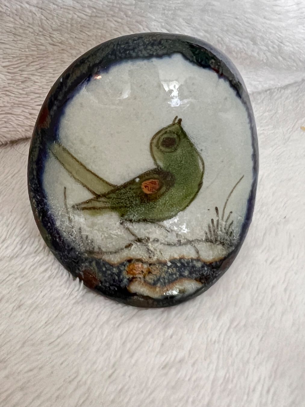 Tazze: Ken Edwards Mexican pottery cups & owl – Usato da Lausanne venduto da NYC67 6