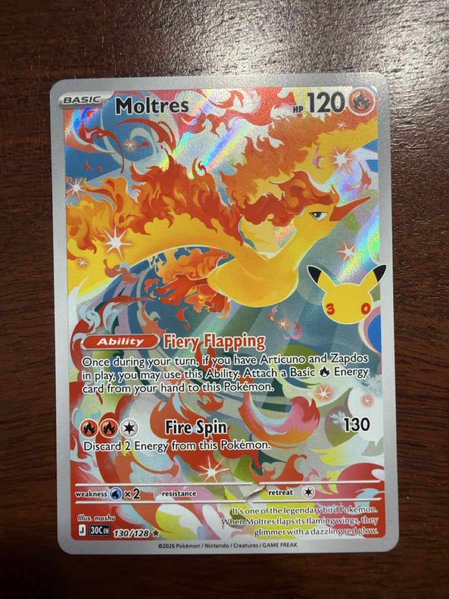 Pokémon Sammelbilder & Trading cards: Moltres (30C 130) – Neu (gemäss Beschreibung) aus Emmenbrücke von Pack_Ripper