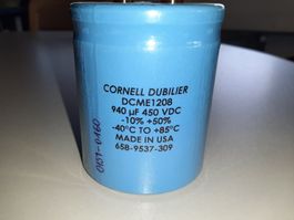 Kondensator 450VDC, 940µF
