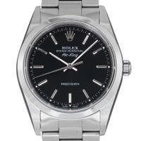 Rolex Air King Black Dial 2001/ 14000M /Box&Papers