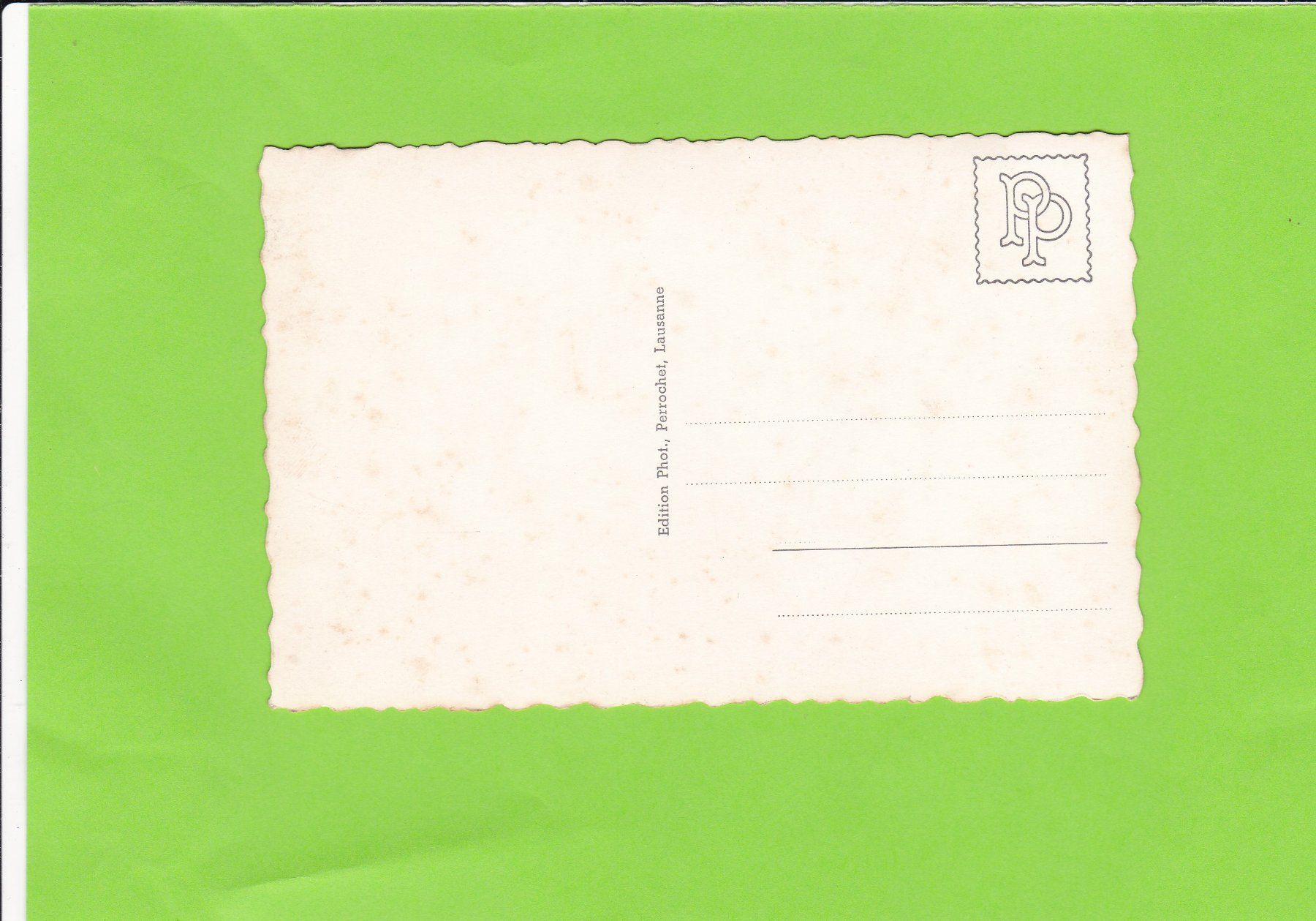 Cartoline postali: Rhonegletscher, Furka-Grimselstrasse – Usato da St. Peterzell venduto da neckertal 1