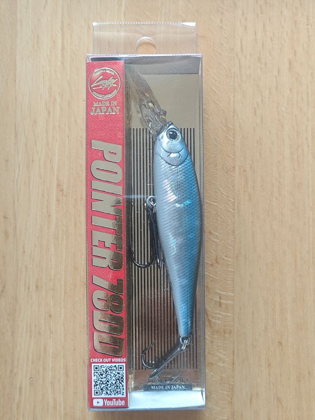 Appâts: Wobbler Lucky Craft Pointer 78DD, OVP – Neuf avec emballage d'origine à Bühler par Idre2017