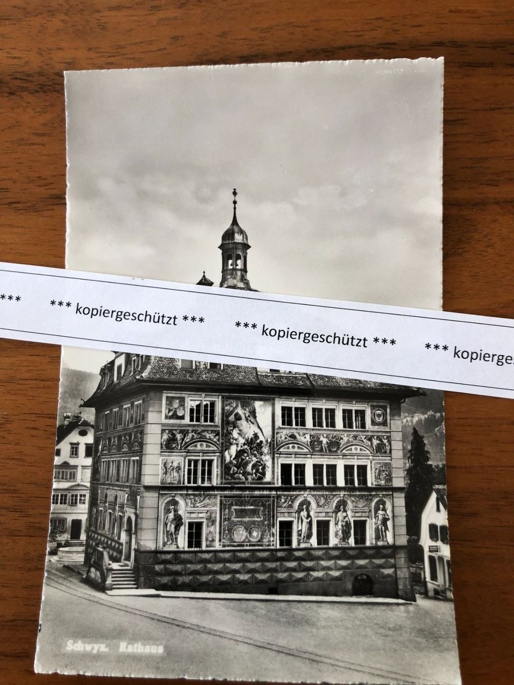 Ansichtskarten: Schwyz Rathaus alt AK – Gebraucht aus Hefenhofen von Bierinder