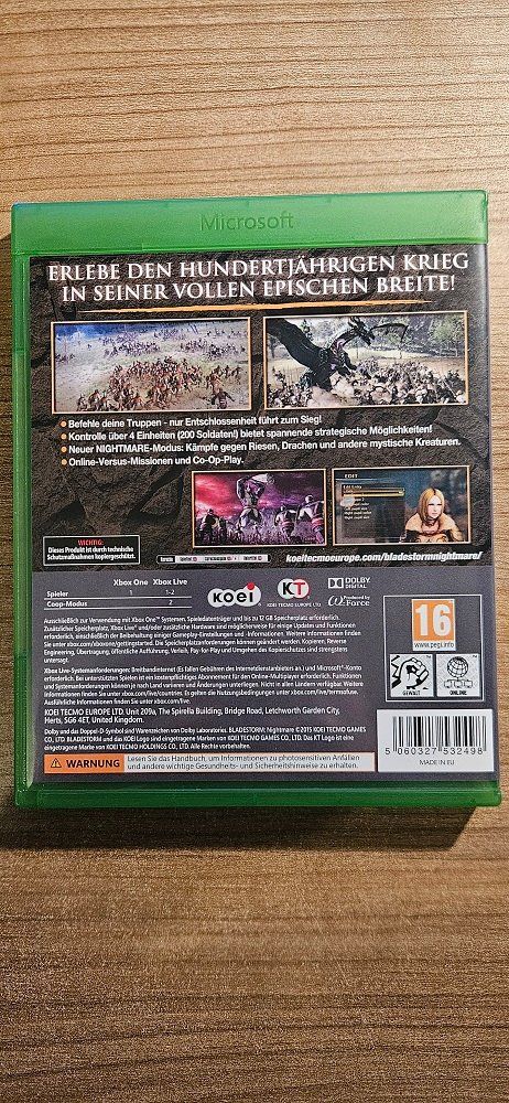Microsoft Giochi: Bladestrom Nightmare – Usato da Winterthur venduto da Men_in_black 1