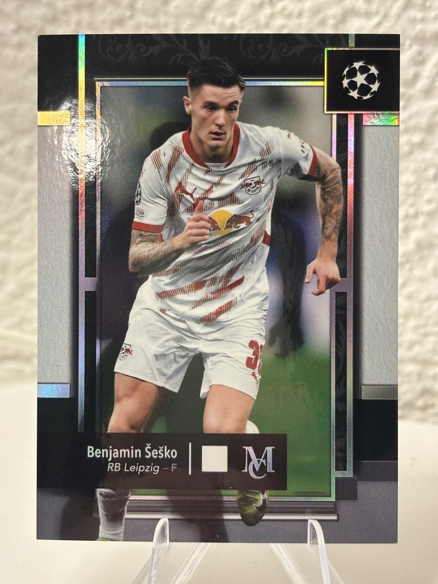 Topps Carte collezionabili: 2024-25 Topps Museum Collection UEFA Benjamin Sesko Leipzig – Nuovo (secondo la descrizione) da Aarberg venduto da gocardz.shop
