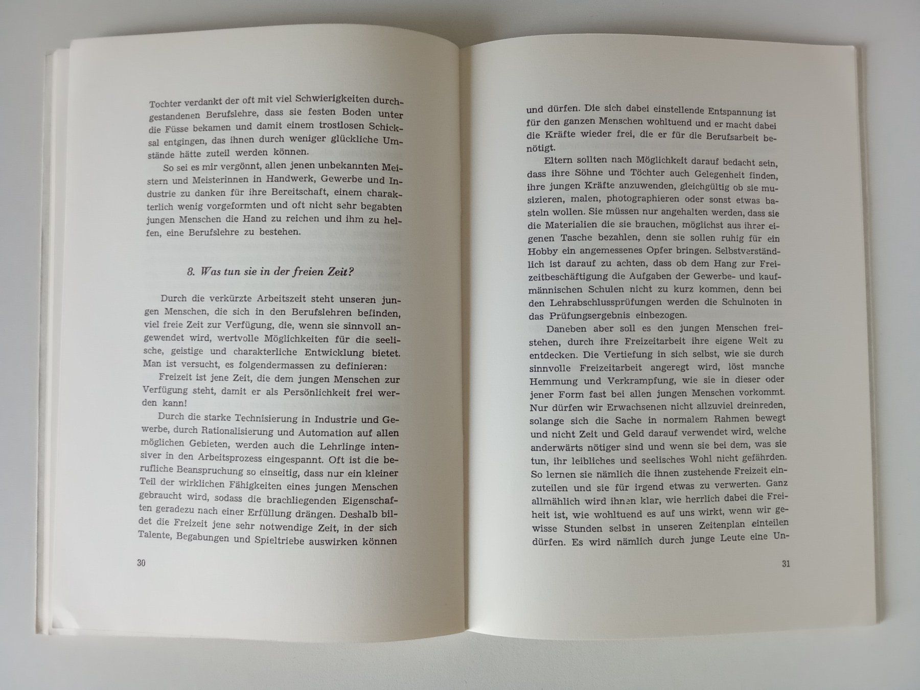 Libri: Zwischen Schule und Beruf, 1962 – Usato da Bilten venduto da Bora3 7