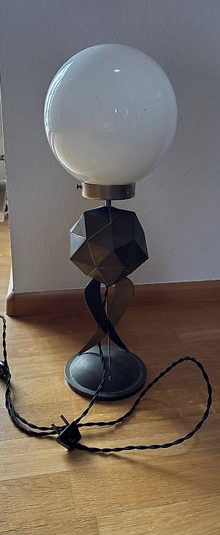 Lampade: Antike Lampe wohl ein Meisterstück messen Kupfer – Usato da Basel venduto da Joshy03 4