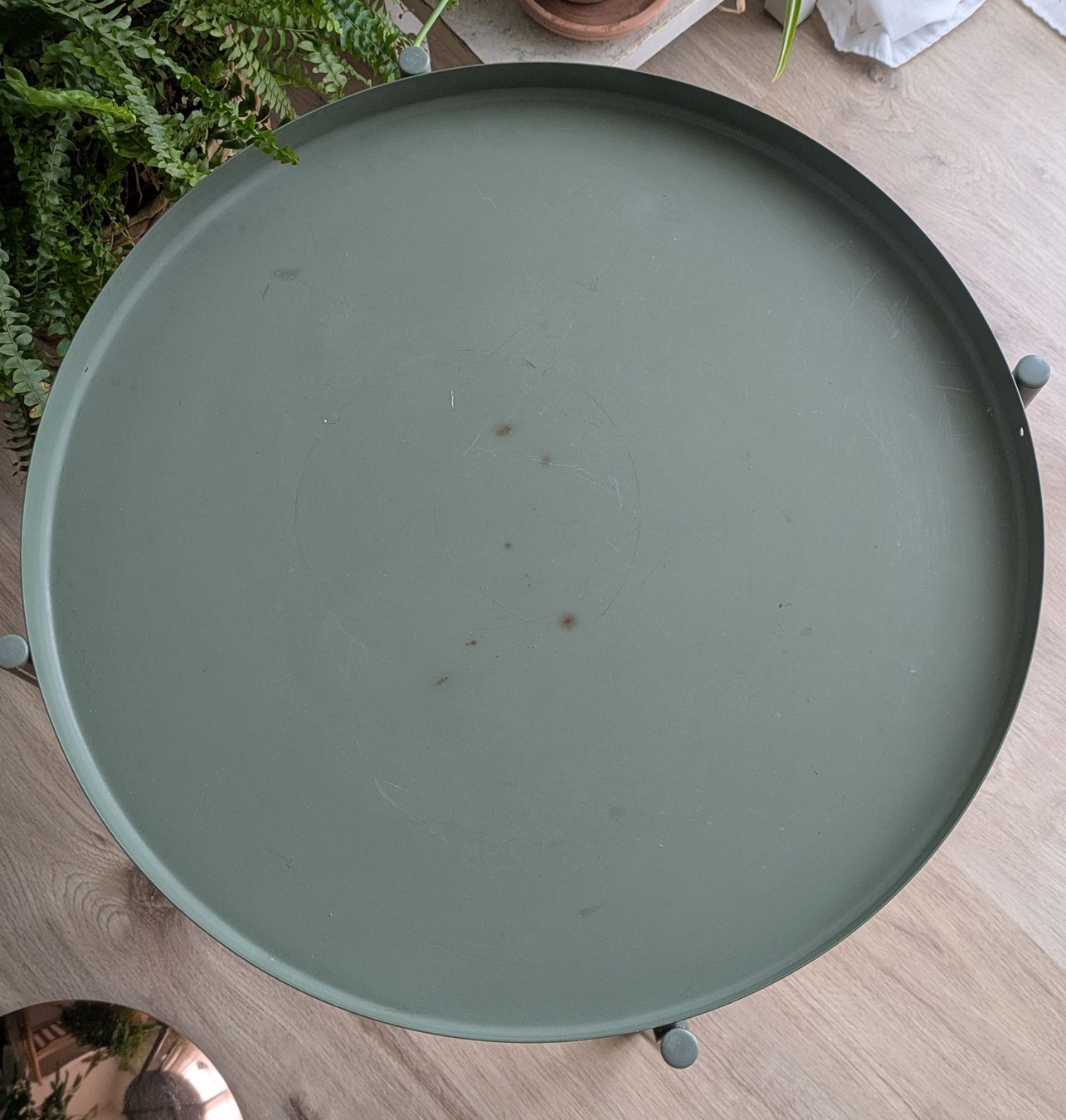 Tavoli: Table d'appoint verte, design moderne - pratique! – Usato da Zürich venduto da Rissons 1