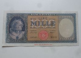 Italien ++ 1000 Lire 15. Sept. 1959