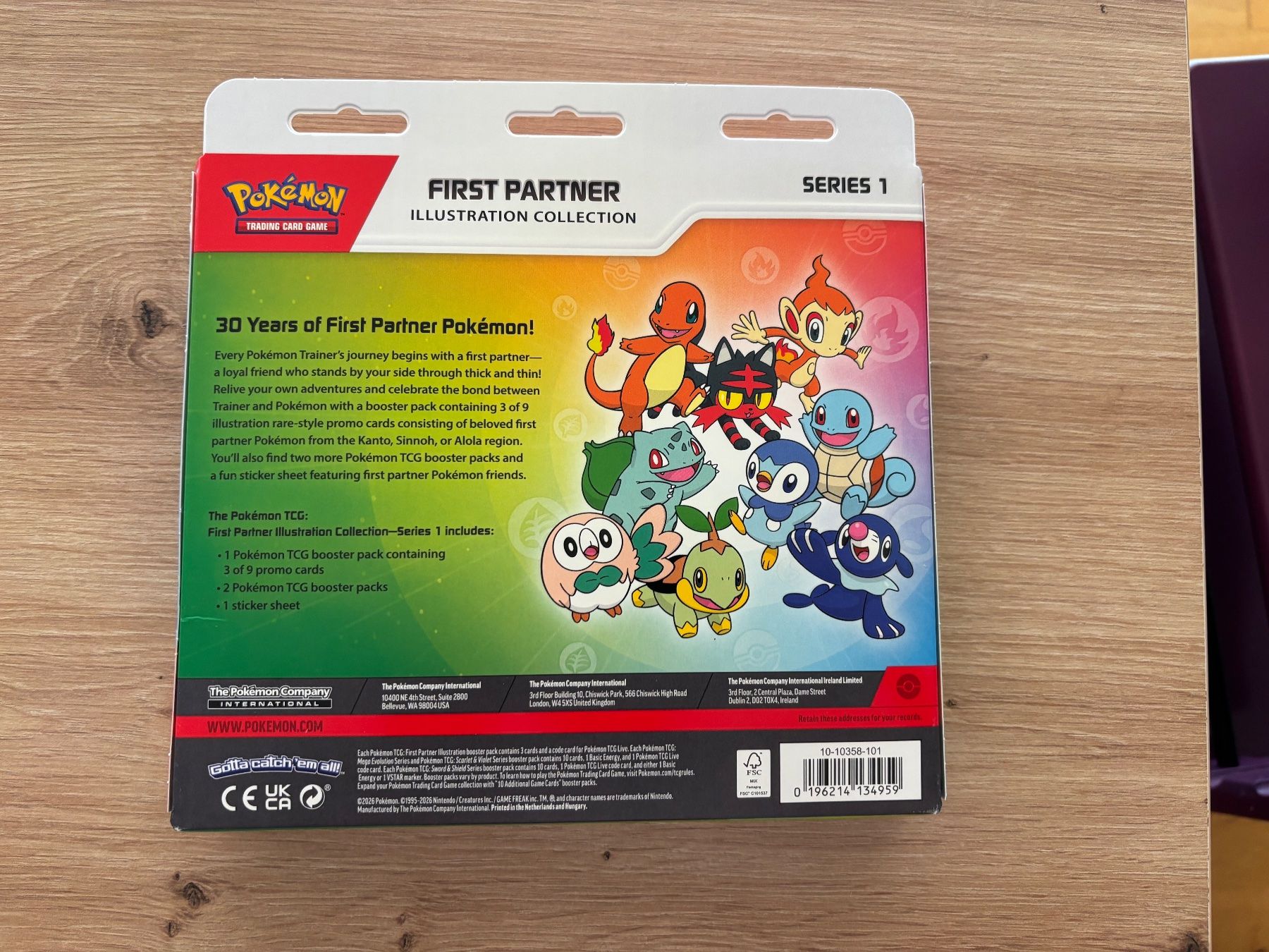 Pokémon Carte collezionabili: Pokémon First Partner - Illustration Collection - English – Nuovo (secondo la descrizione) da Mellingen venduto da Swissplaya88 2