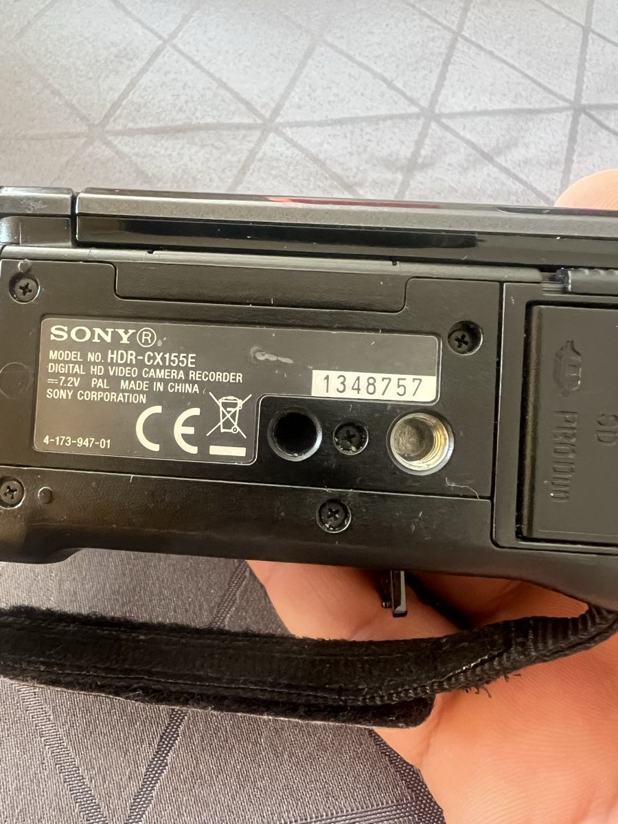 Sony Camcorder: Sony Handycam HDR-CX155 – Gebraucht aus Zürich von jao_2bx7 5