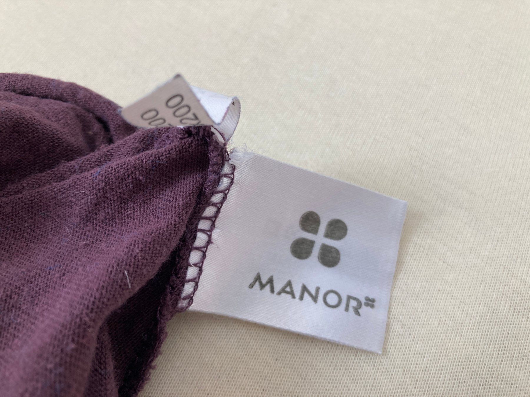 Manor Biancheria da letto: Linge de lit coton Manor 140x200cm violet – Usato da Biel/Bienne venduto da almercaa 1