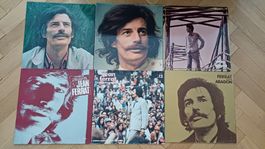 Lot de 6 vinyles Jean Ferrat