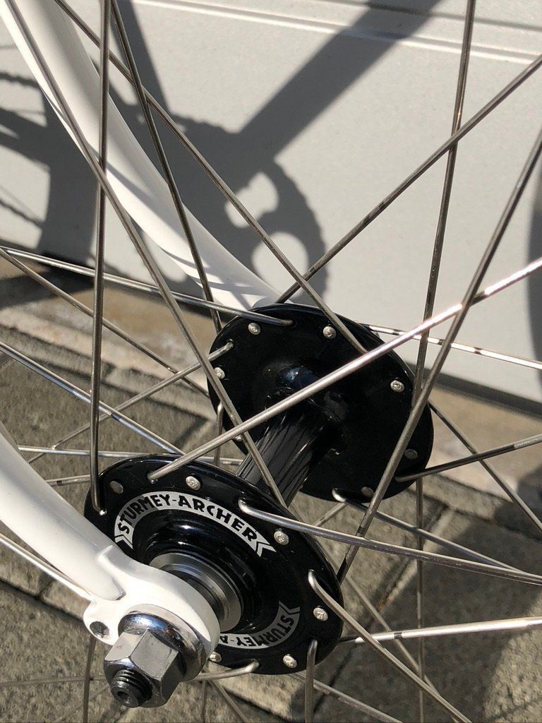 Biciclette: Fixie / Singlespeed mit vintage Rahmen – Nuovo (secondo la descrizione) da Eschen venduto da Sele-Radsport 6