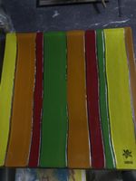 Design Glasplatte Contento – bunt, modern – perfekt für Tisc
