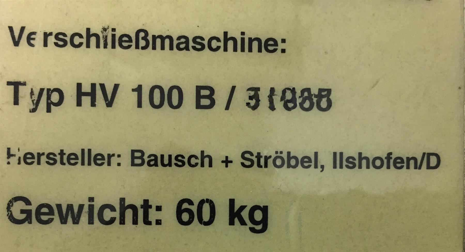 Accessori da laboratorio: B + S Verschliess Maschine – Usato da Niederdorf venduto da LeptonAG_Labor 7