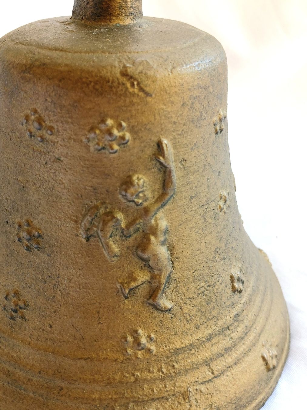 Campanacci mucche: Particolare Campana antica in bronzo – Usato da Torre venduto da Jessica_M111 1