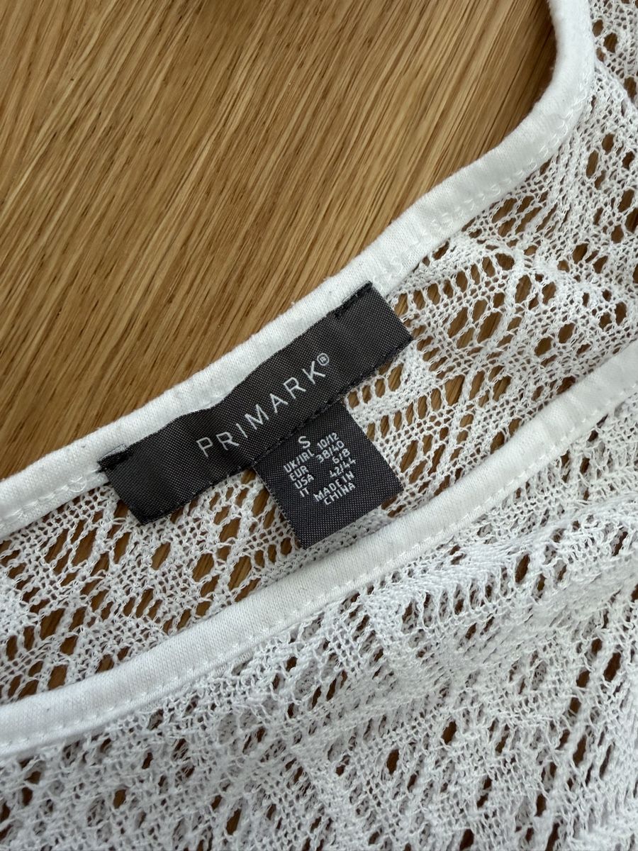 Vestiti: Damen Strandkleid weiss Grösse S mit Spitze – Nuovo (secondo la descrizione) da Hinwil venduto da crn139 1