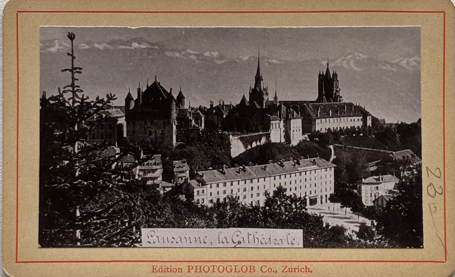 Cartoline postali: CDV Photoglob - Lausanne – Usato da Frauenfeld venduto da Merk52