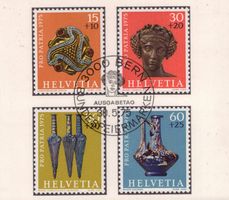 1975 Serie Pro Patria Ersttagsstempel